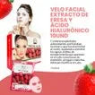Facial extracto de fresa y ácido hialurónico