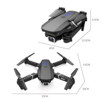 DRONE E88 CON DOBLE CAMARA HD